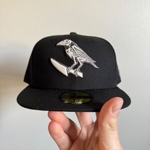 The Clink Room Hat - "Murder Birds X-Ray" - Size 7 1/8